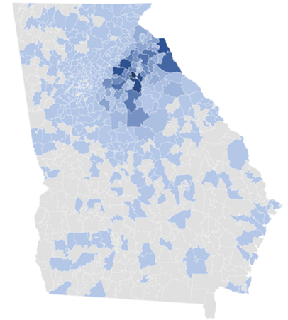 Map of Georgia