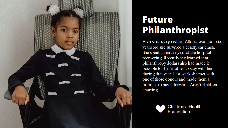 Childrens Healthcare Example Ad