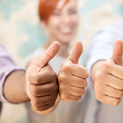 thumbs up