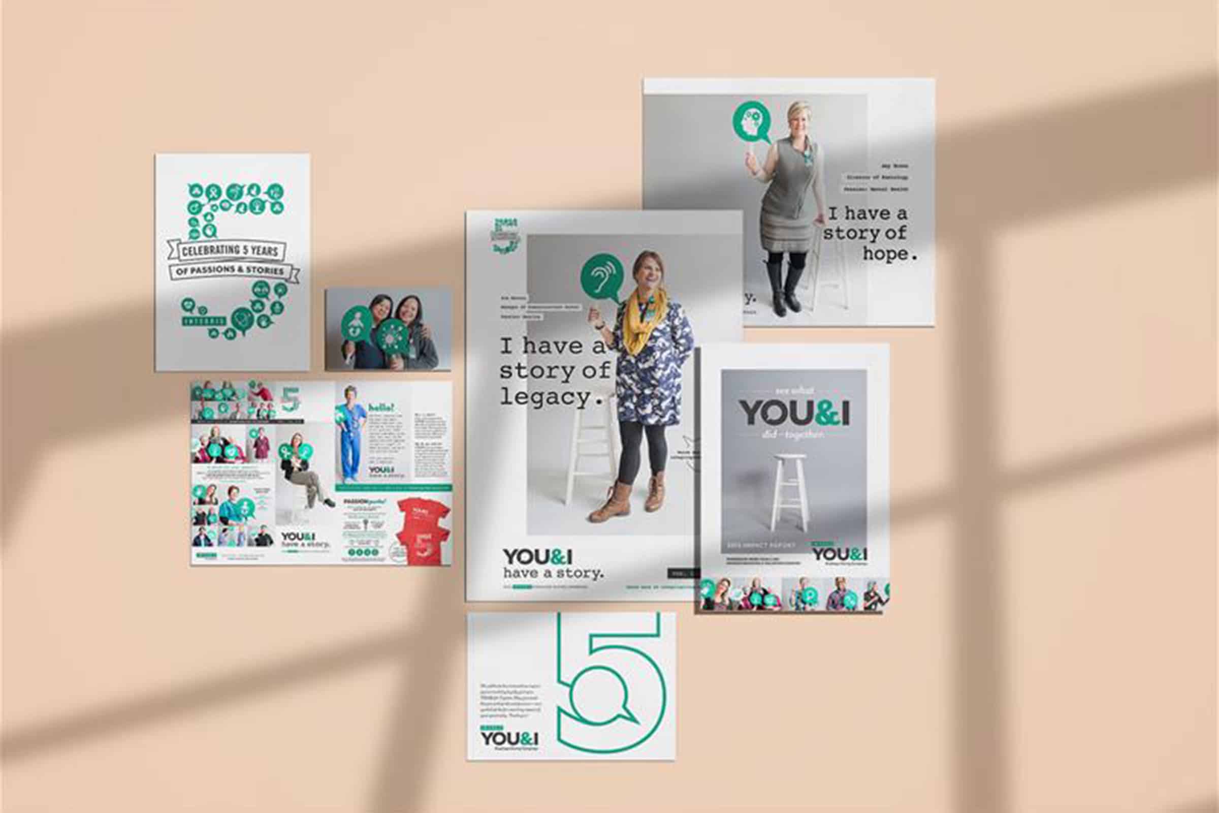 INTEGRIS employee giving campaign materials