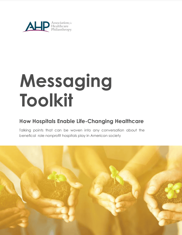 Cover image of the AHP Messaging Toolkit