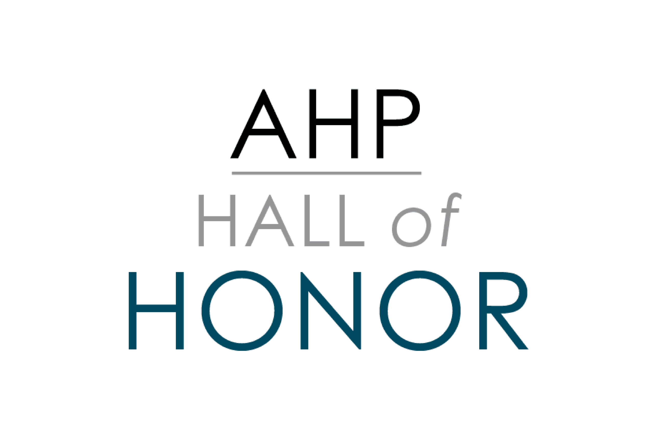 AHP Hall of Honor wordmark