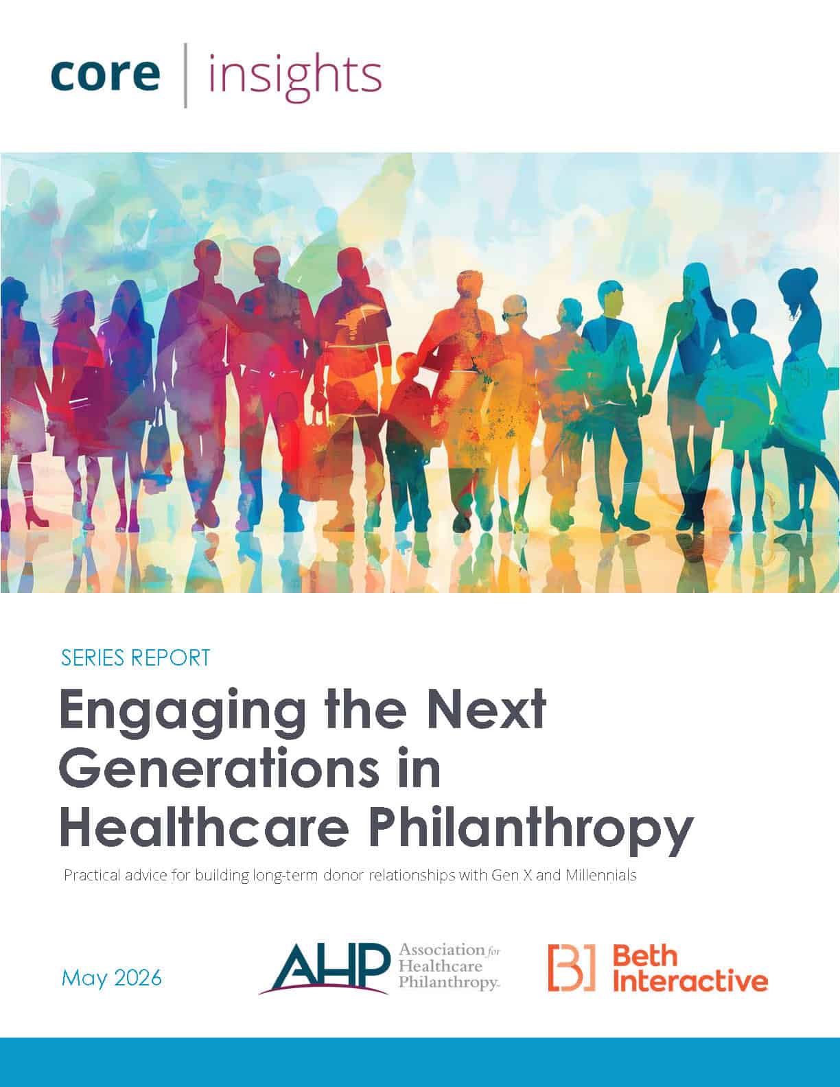 Core Insights generational giving report cover