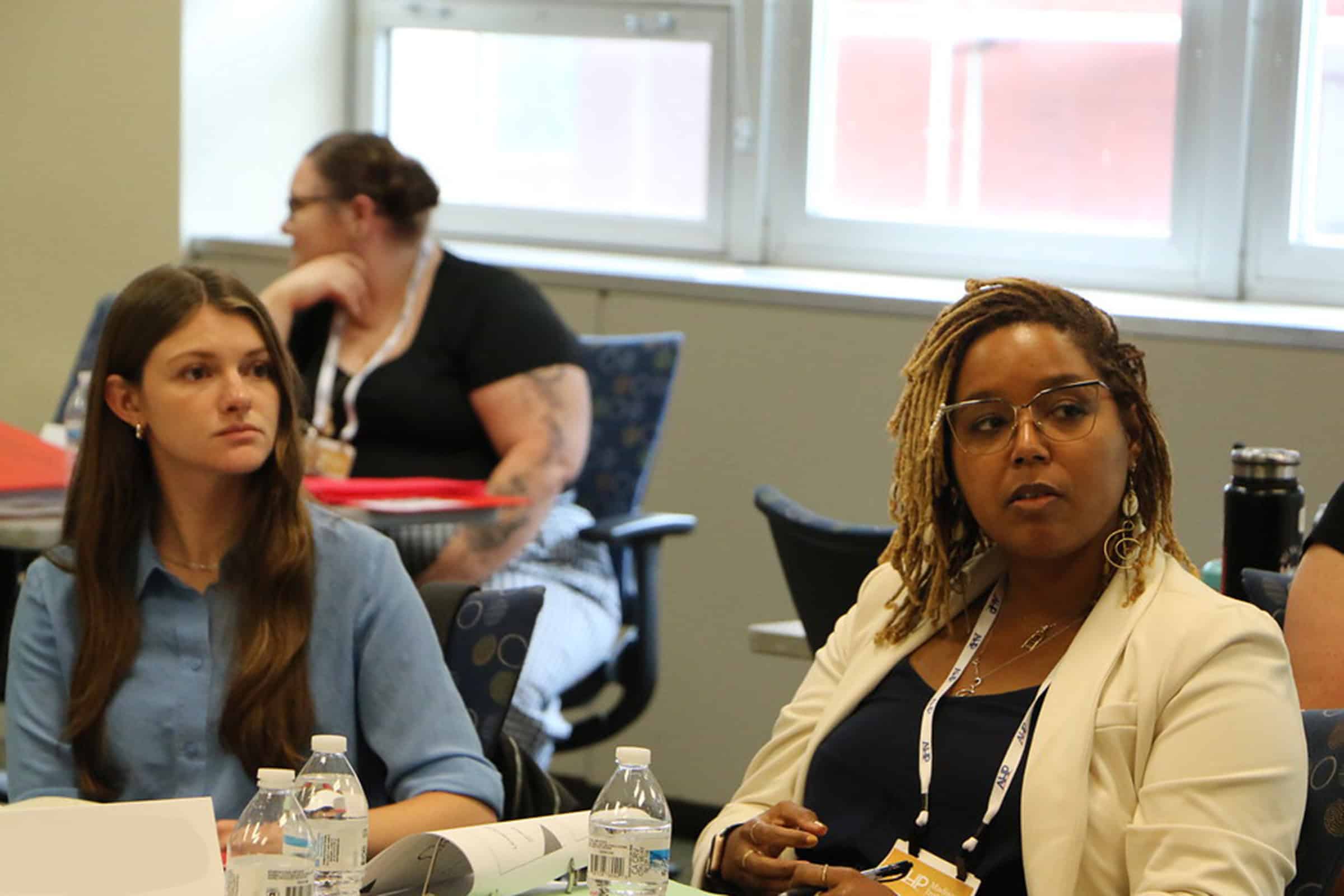 women in classroom